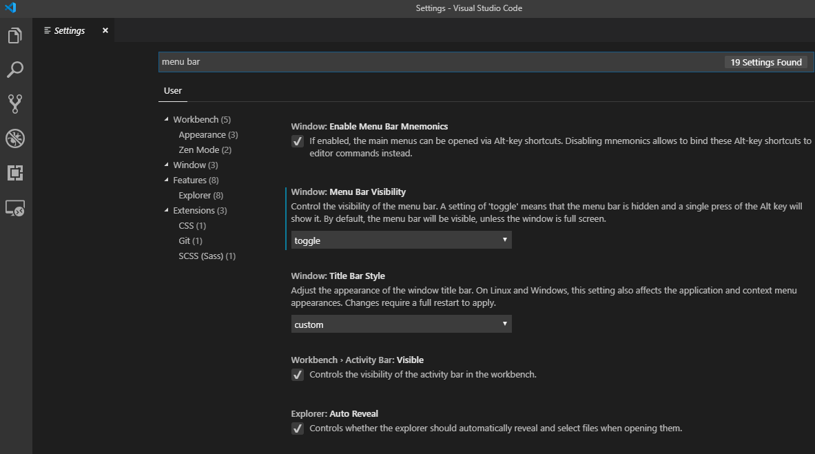 Bar настройка. Настройка Visual Studio code. Settings codes. Visual Studio кастомизация прикол. Дзен режим vs code.