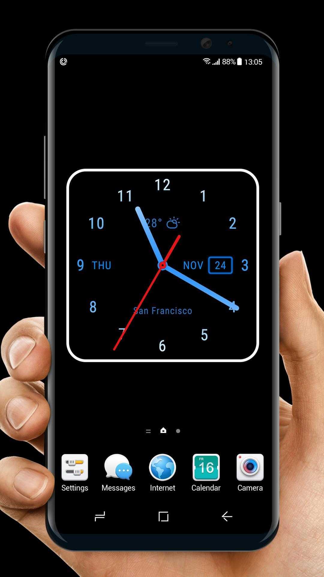 Настройка часов на экране блокировки на android: как убрать или вернуть время