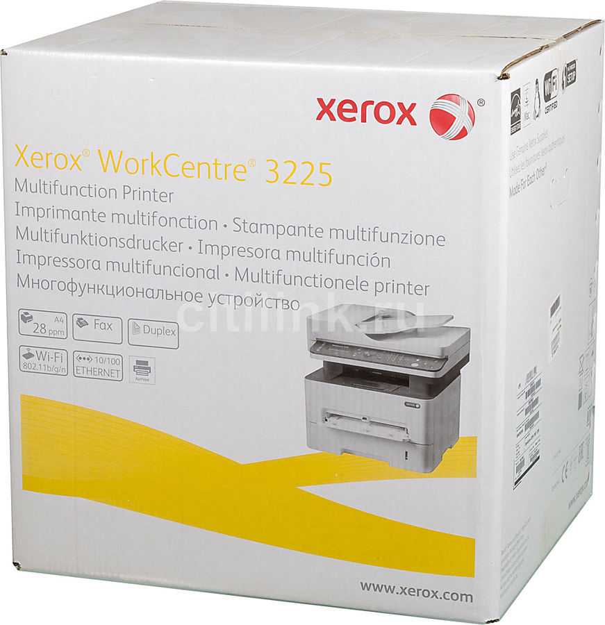 Мфу xerox workcentre 3225dni: аппарат для небольших рабочих групп с двумя сетевыми интерфейсами и usb-подключением09.10.2015 09:19